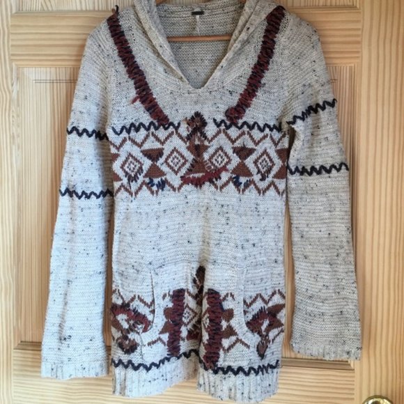 Free People Knit Sweater. SZ M - Picture 3 of 3
